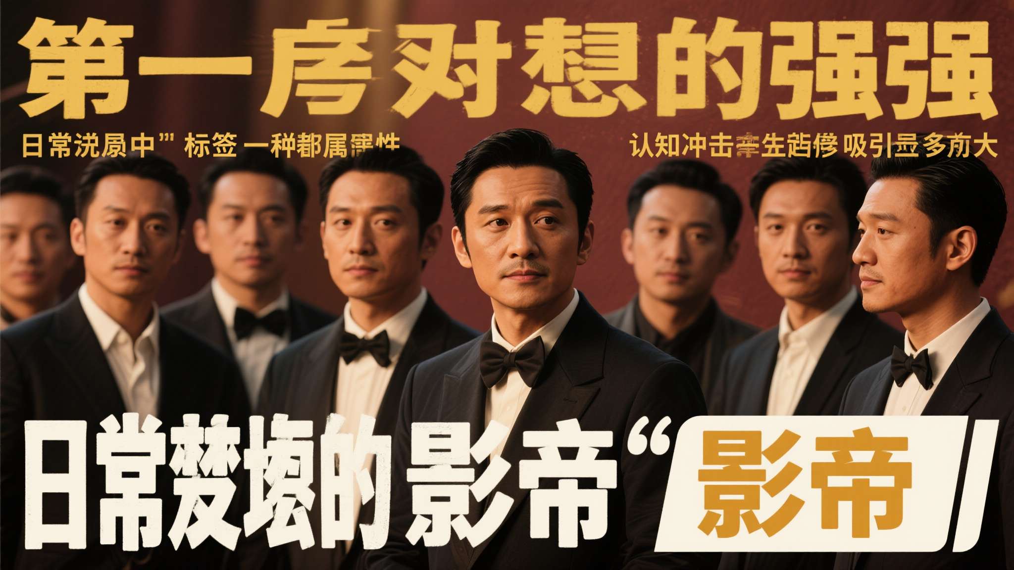 全员影帝!一张图炸翻外网:到底是谁在碾压所有人? 第一,反差感极强。 日常语境中,"影帝"是个体标签,一旦变成群体属性,认知冲突立